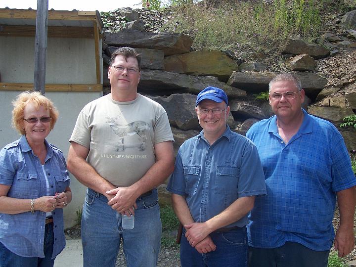 Group Relay Winners - Elaine Delovich, Doug Melius, Bruce Conzo, George Kruchinsky.jpg